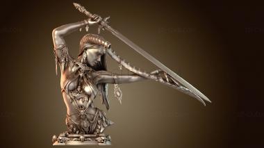 3D мадэль Omancer Lamashtu Bust (STL)