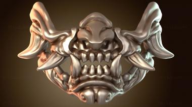 3D мадэль Полумаска Они (STL)