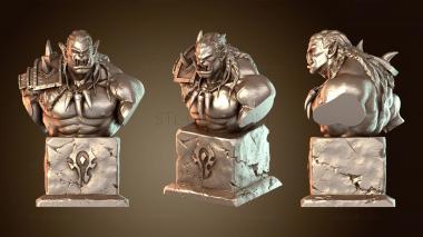 3D мадэль Бюст ОРЦ (STL)