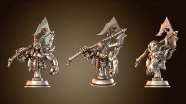 3D модель Бюст орка-палача (STL)