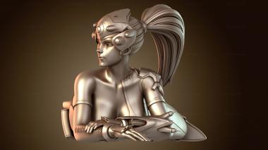 3D мадэль Overwatch Вдоводел (STL)