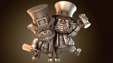 3D модель Патрик Дэй пьяный (STL)