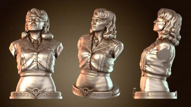 3D мадэль Пегги Картер арестовала агента Капитана Америки (STL)