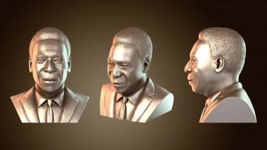 3D мадэль Бюст Пеле (STL)