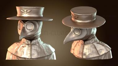 3D мадэль Бюст Чумного Доктора Песочника (STL)