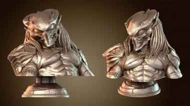 3D мадэль Альтернативный бюст Хищника (STL)