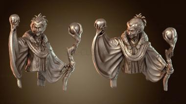 3D мадэль Бюст Первобытного Архимага Лилит (STL)