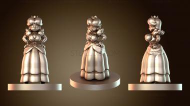 3D мадэль Принцесса Дейзи (STL)