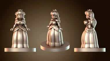3D модель Принцесса Пич (STL)