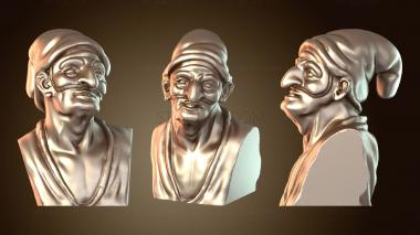 3D модель Пульчинелла неаполитанская (STL)