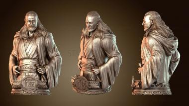 3D модель Бюст Квин Гон Джинна из Звездных Войн (STL)