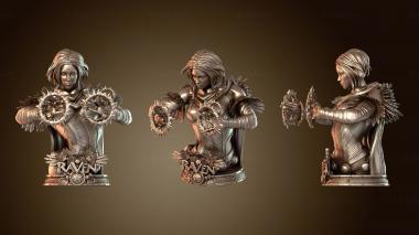 3D мадэль Бюст Ворона (STL)