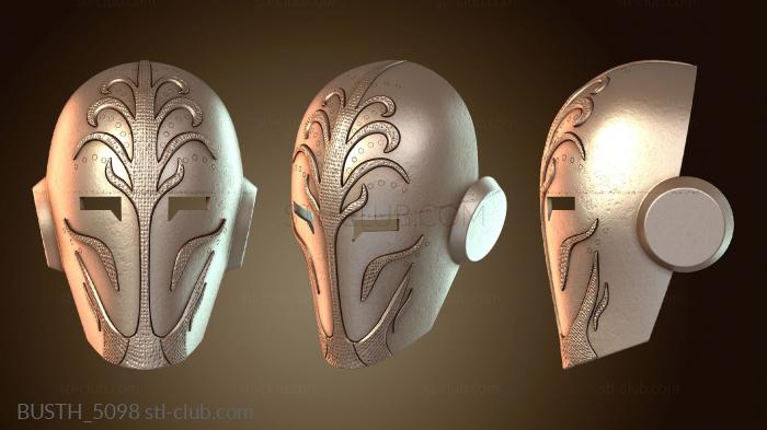 Реалистичная маска стража Храма джедаев