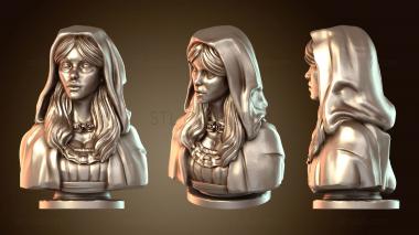 3D model Red Riding Hood Bust (STL)