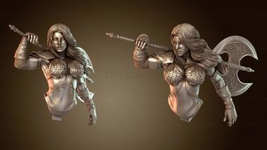 3D мадэль Топор красной сони (STL)