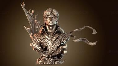 3D мадэль Бюст Ритчера Бельмонта (STL)