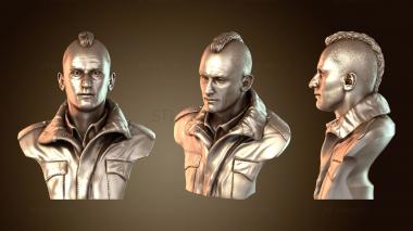 3D мадэль Роберт Ниро в фильме «Такси» (STL)