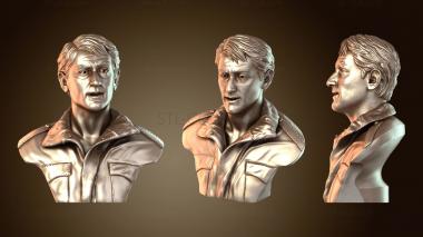 3D мадэль Водитель такси Роберт Ниро в фильме «Такси» (STL)