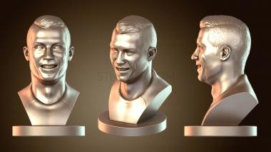 3D модель Бюст Роналду на вайбхавсингхе (STL)