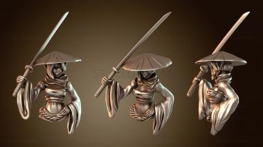 3D модель Бюст Ронина (STL)