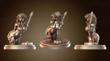 3D мадэль Красные дикие земли (STL)