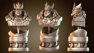 3D модель Выставка бюстов королевского двора (STL)