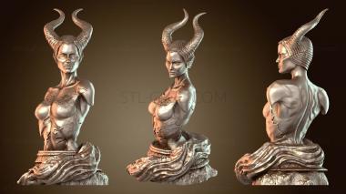 3D мадэль Сэйбер Малефисента Бюст Цабер (STL)