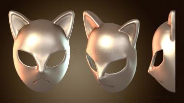 3D модель Плоская маска Сабито (STL)