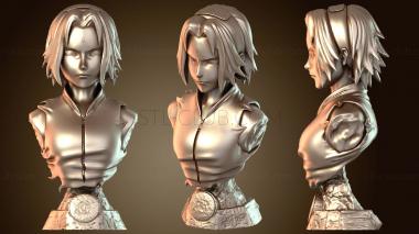 3D мадэль Бюст Сакуры (STL)