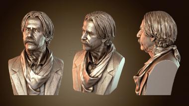 3D мадэль Сэм Эллиотт в роли Шей Бреннан Сид Наик (STL)