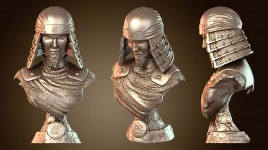 3D модель Бюст Сарутоби Хирузена (STL)
