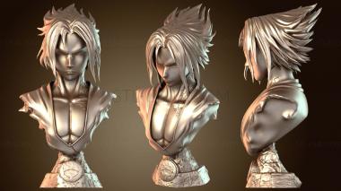 3D model Sasuke Uchiha Bust (STL)