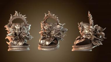 3D model Scarlet Witch Bust (STL)