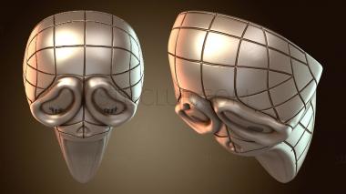 3D model Screampin Mask (STL)