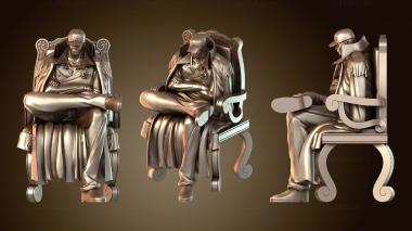 3D модель Секаи Акаиуну и бюст (STL)