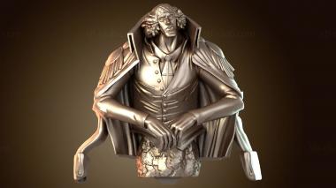 3D мадэль Секай Аокидзи и бюст (STL)