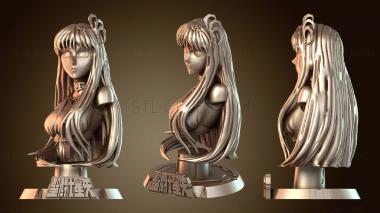 3D мадэль Секай Афина и Бюст (STL)