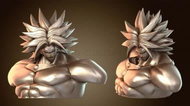 3D мадэль Sekai Term Broly Bust (STL)