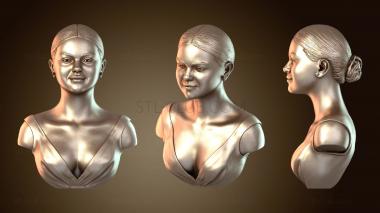 3D model Selena Gomez Bust (STL)