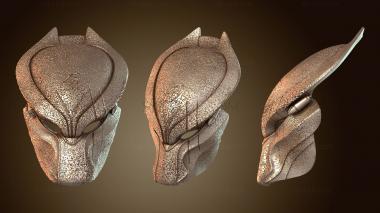 3D мадэль Она шлем хищника (STL)