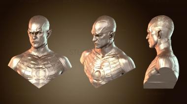 3D мадэль Синиестро Зеленый Фонарь (STL)