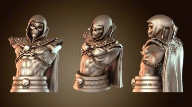 3D модель Бюст Скелетора (STL)