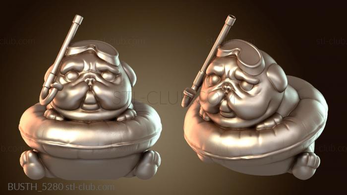 Бюсты монстры и герои BUSTH_5280