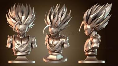 3D мадэль Бюст Сон Гохана СС (STL)