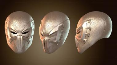 3D model Spider man Cosplay Helmet Full (STL)