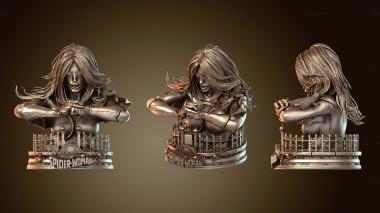 3D model Spider Woman Bust (STL)