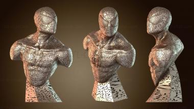 3D мадэль Бюст человека-паука (STL)