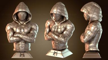 3D мадэль Человек-паук с капюшоном (STL)