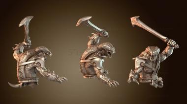 3D мадэль Ssrall Halfblood BUST (STL)