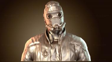 3D мадэль Бюст Звездного Лорда (STL)